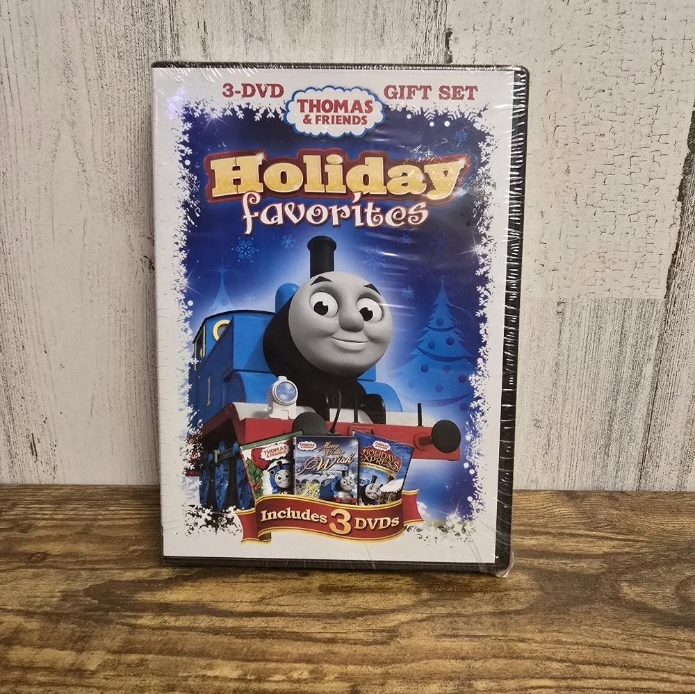 New Thomas & Friends Holiday Favorites 3-DVD Gift Set